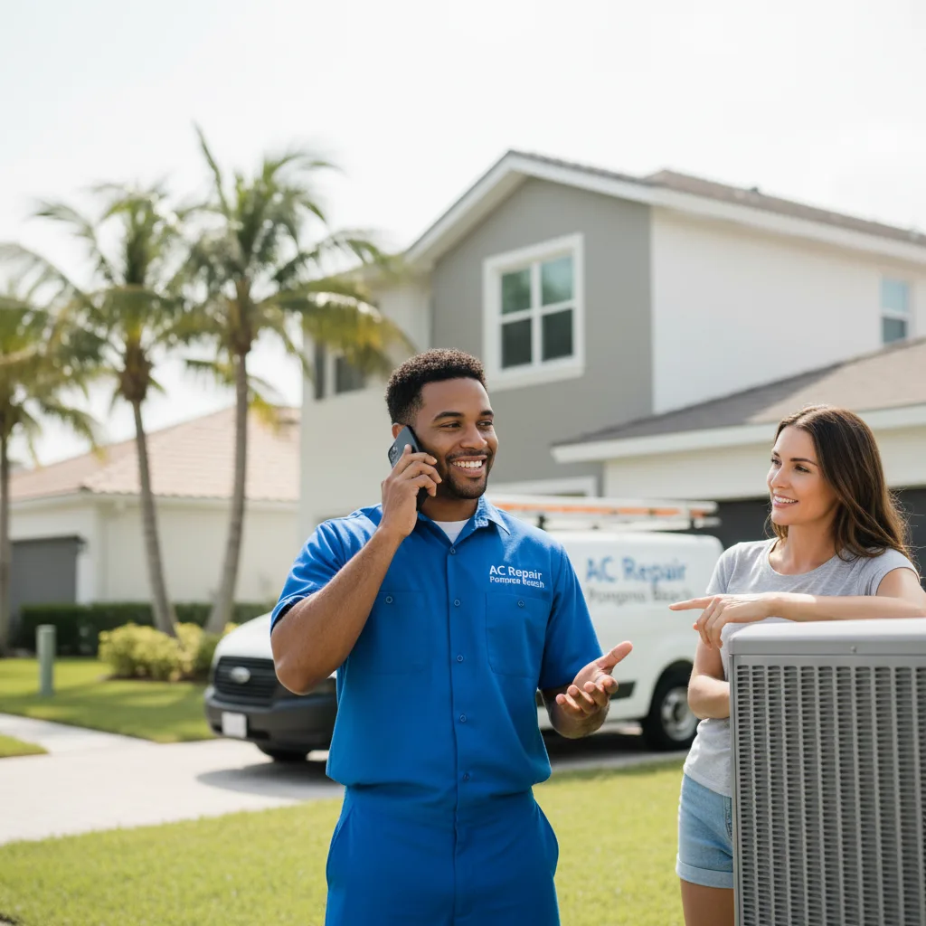 AC Repair Pompano Beach customer support in Allison Park